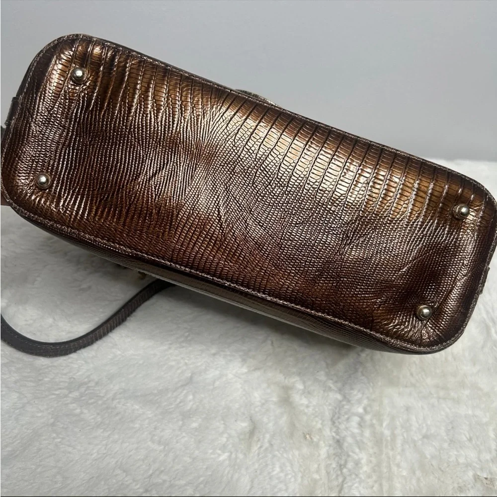 Brahmin Mini Asher Riesling Tri-Color Leather Tote - Picture 12 of 12